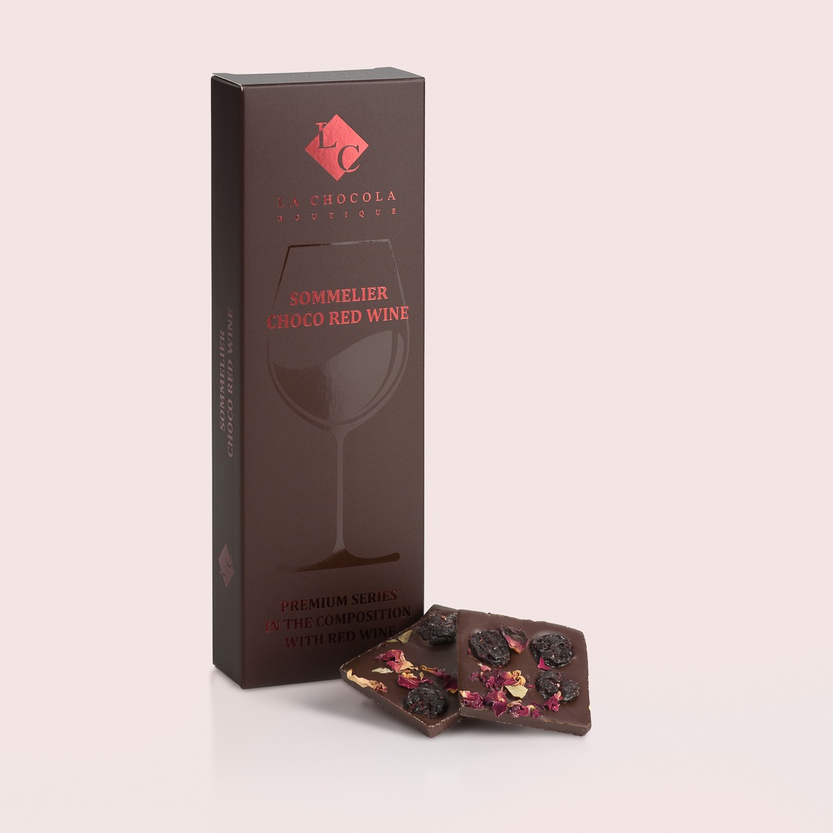 Sommelier choco wine